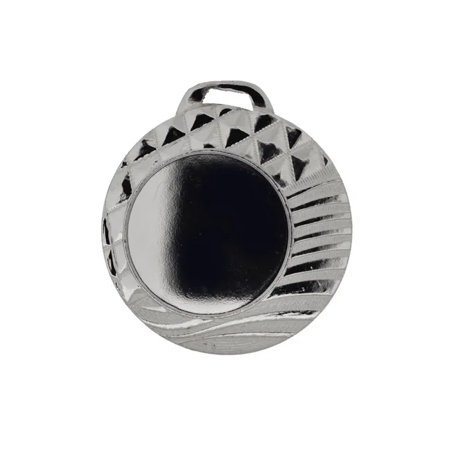 Hovedbilde Medalje 40 mm sølvfarget